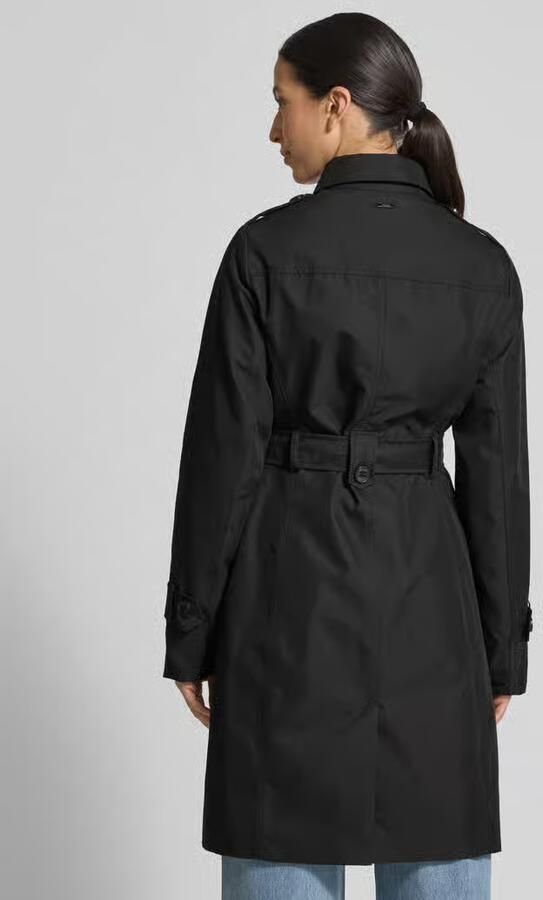 S.Oliver RED LABEL Regular fit Trenchcoat van Katoenmix