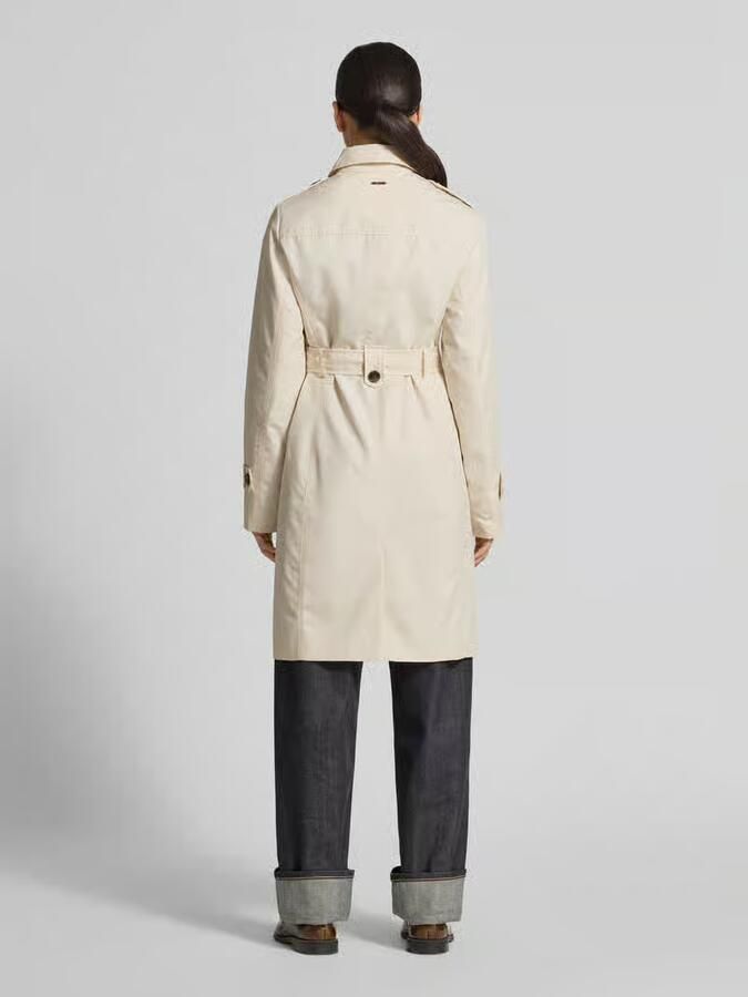 S.Oliver RED LABEL Regular fit Trenchcoat van Katoenmix - Foto 2