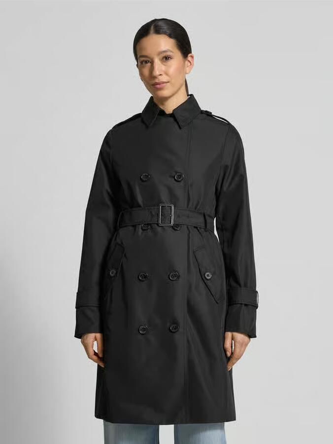 S.Oliver RED LABEL Regular fit Trenchcoat van Katoenmix - Foto 2