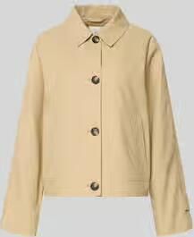 S.Oliver RED LABEL Regular fit Trenchcoat van Mix van katoen en lyocell