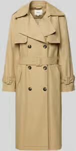 S.Oliver RED LABEL Regular fit Trenchcoat van Mix van katoen en lyocell - Foto 4