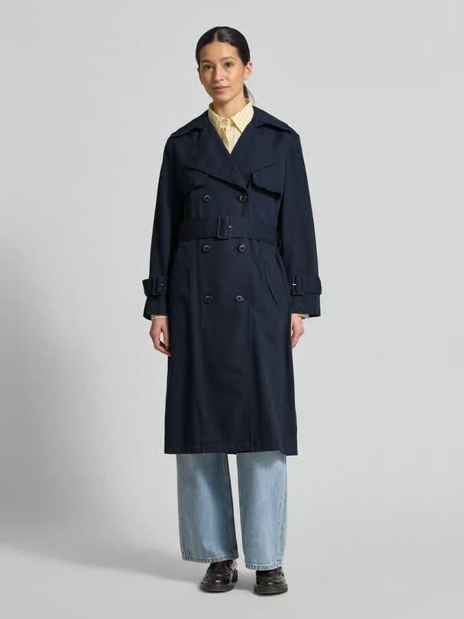 S.Oliver RED LABEL Regular fit Trenchcoat van Mix van katoen en lyocell - Foto 5