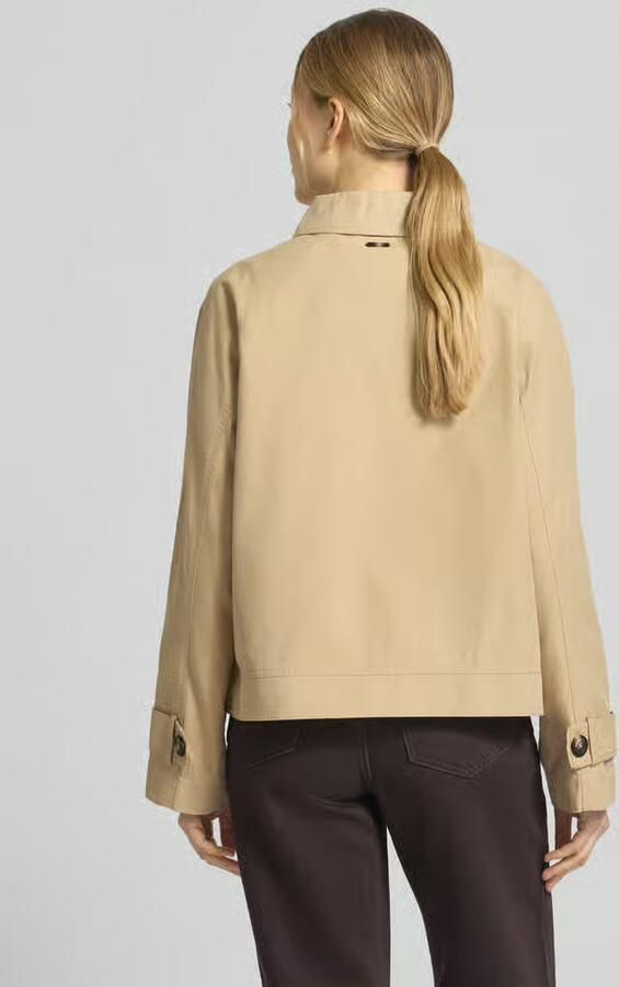 S.Oliver RED LABEL Regular fit Trenchcoat van Mix van katoen en lyocell - Foto 3