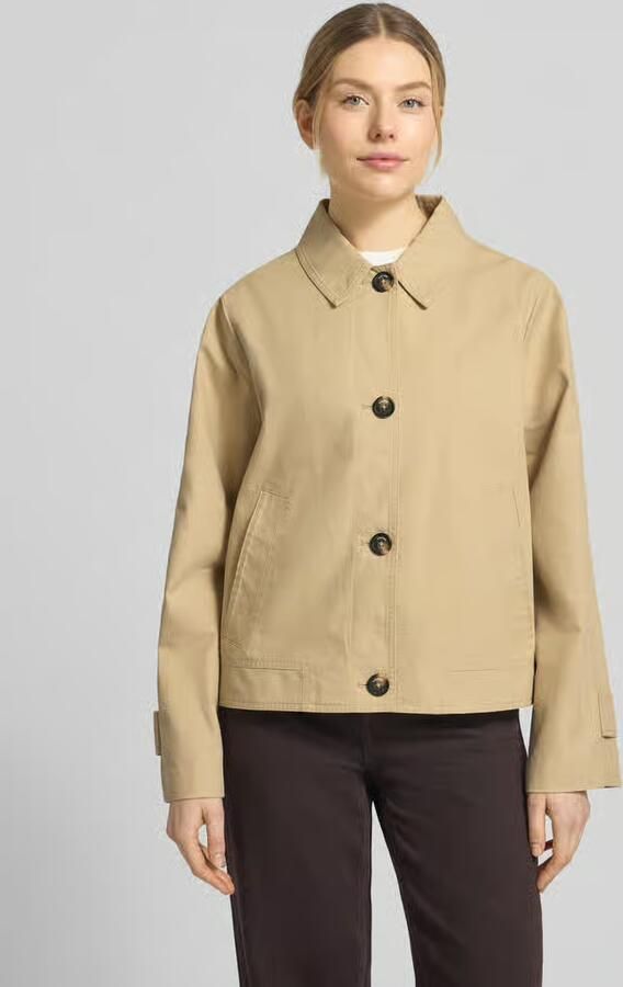 S.Oliver RED LABEL Regular fit Trenchcoat van Mix van katoen en lyocell - Foto 2