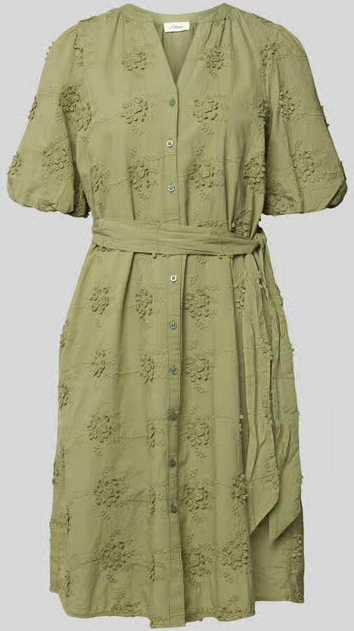 S.Oliver RED LABEL regular fit tuniekjurk met ballonmouwen - Foto 2