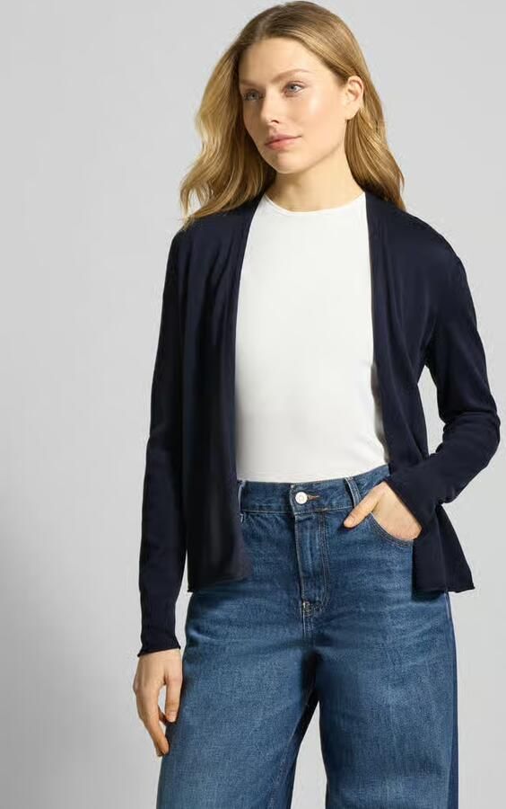 S.Oliver RED LABEL regular fit vest van een katoen-viscosemix - Foto 5