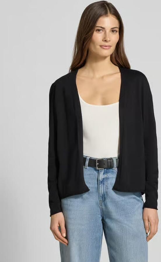 S.Oliver RED LABEL regular fit vest van een katoen-viscosemix - Foto 3