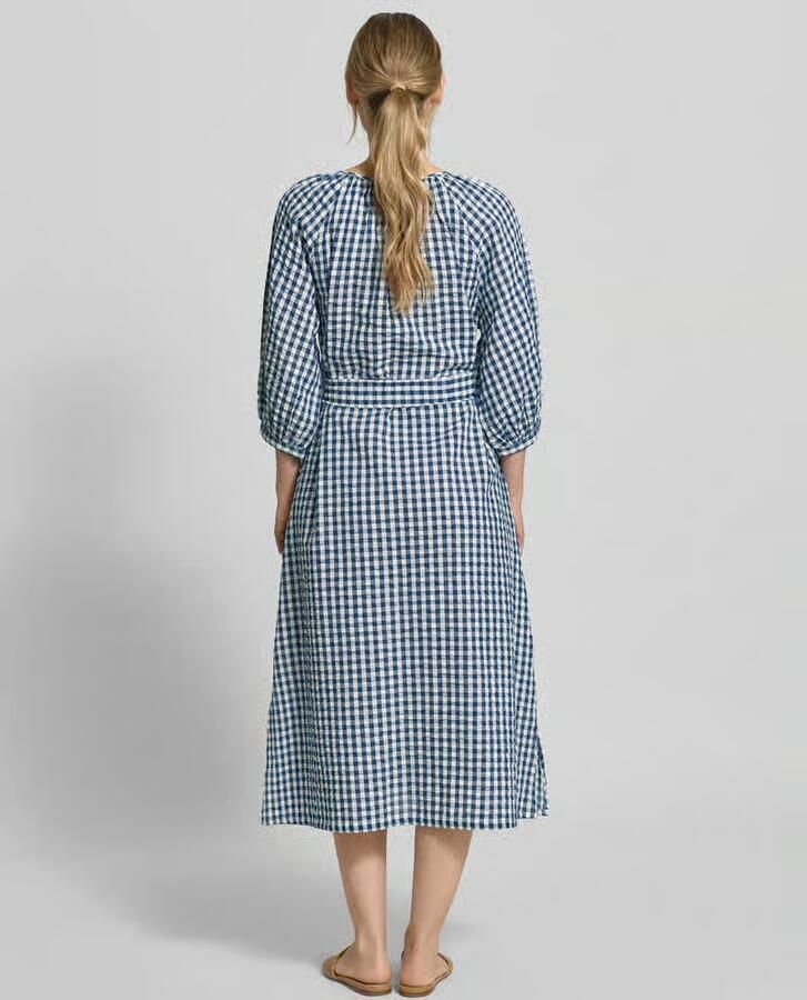 S.Oliver RED LABEL regular fit vrijetijdsjurk van puur katoen - Foto 2
