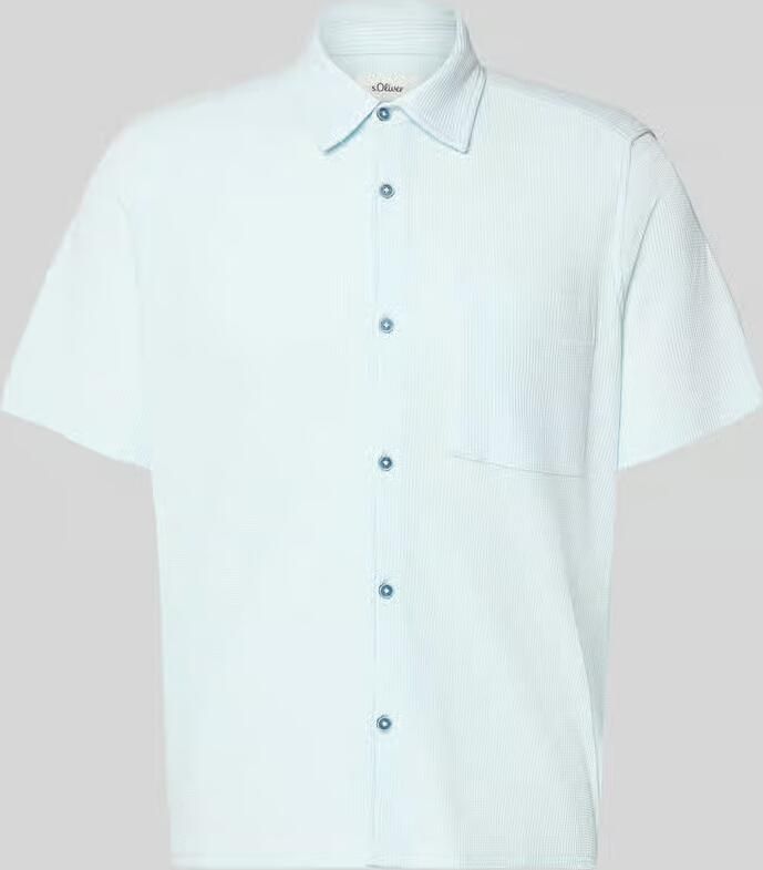 S.Oliver RED LABEL regular fit vrijetijdsoverhemd van katoenmix - Foto 2