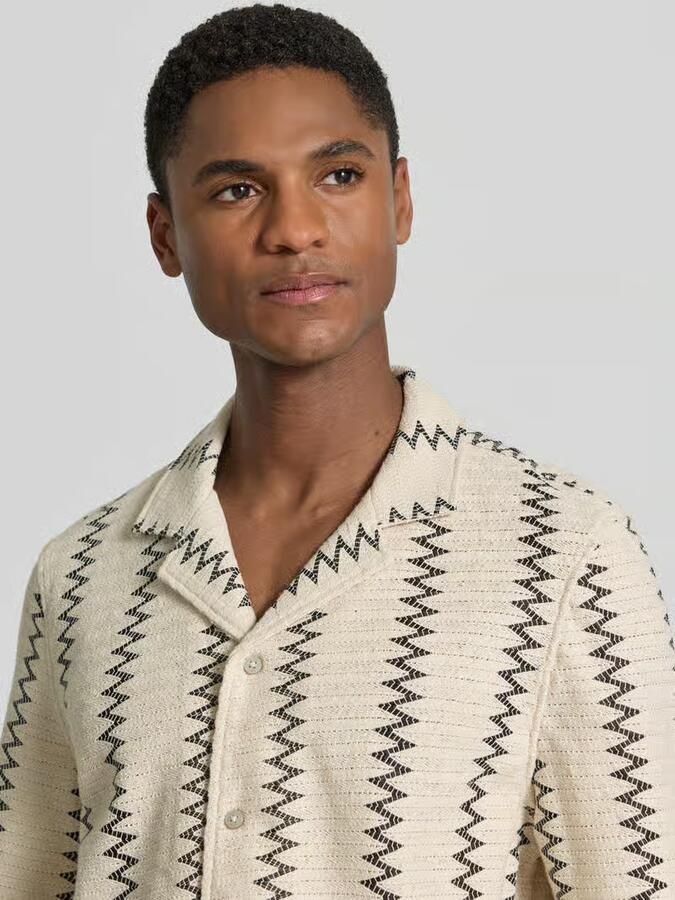 S.Oliver RED LABEL regular fit vrijetijdsoverhemd van katoenmix - Foto 3