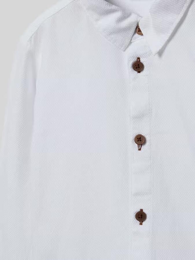 S.Oliver RED LABEL Regular fit vrijetijdsoverhemd van puur katoen - Foto 3