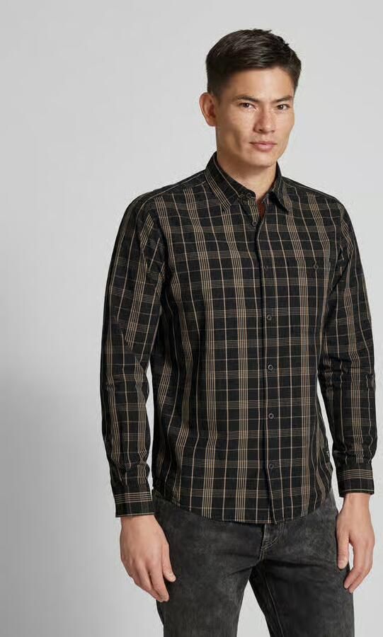 S.Oliver RED LABEL Regular fit vrijetijdsoverhemd van puur katoen - Foto 4