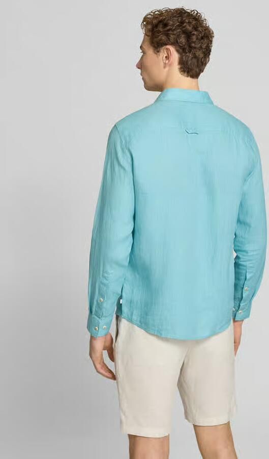 S.Oliver RED LABEL regular fit vrijetijdsoverhemd van puur linnen - Foto 3