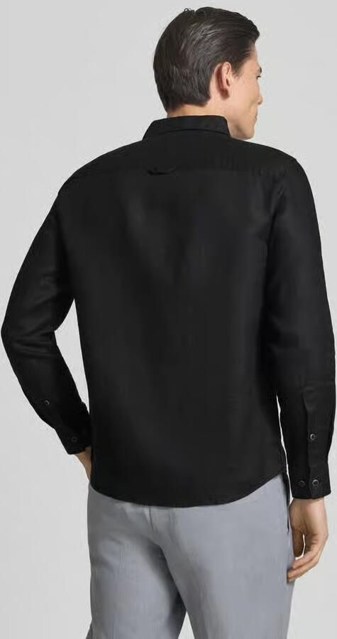 S.Oliver RED LABEL regular fit vrijetijdsoverhemd van puur linnen - Foto 4