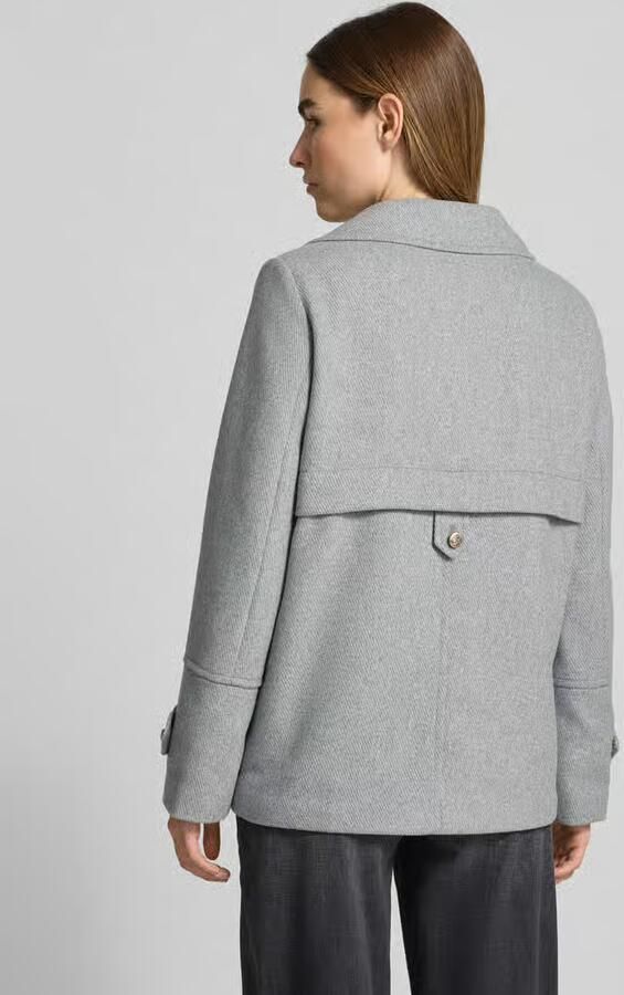 S.Oliver RED LABEL Regular fit wollen jack met dubbele knoopsluiting - Foto 4