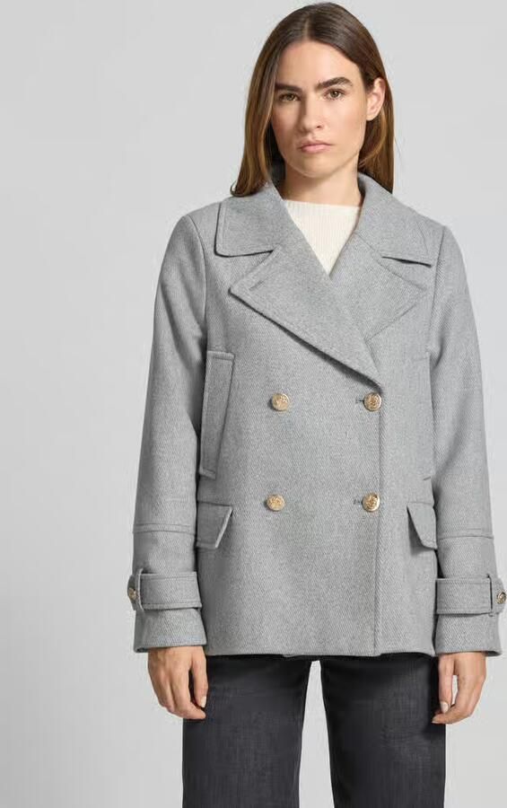 S.Oliver RED LABEL Regular fit wollen jack met dubbele knoopsluiting - Foto 5