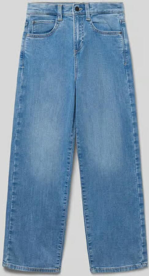 S.Oliver RED LABEL Relaxed fit baggy jeans in een katoenmix