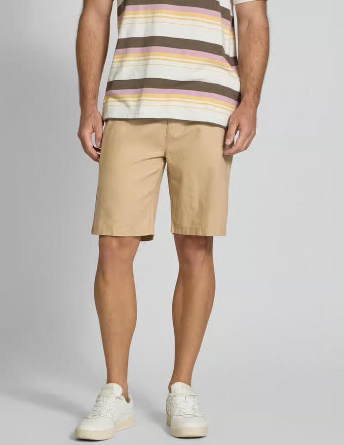 S.Oliver RED LABEL Relaxed fit bermuda met elastische band - Foto 5