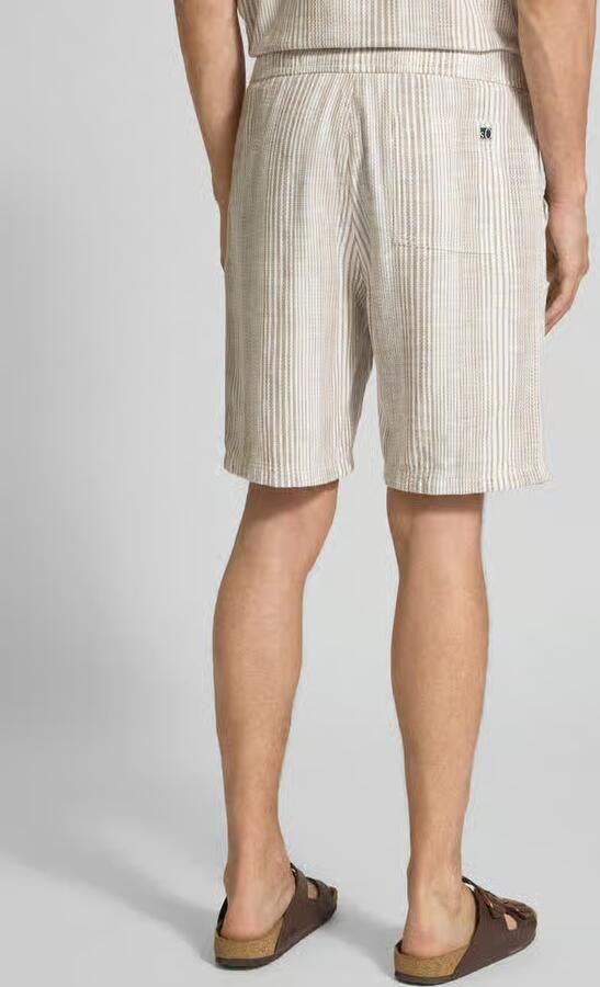 S.Oliver RED LABEL Relaxed fit bermuda van puur katoen