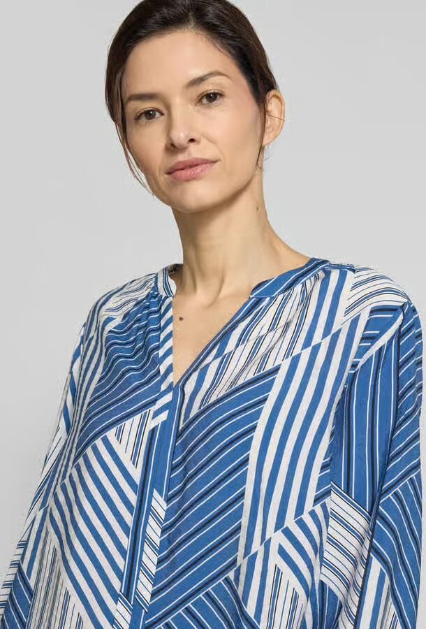 S.Oliver RED LABEL Relaxed fit Blouse met lange mouwen van Viscosemix - Foto 4