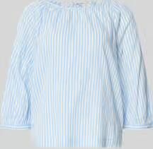 S.Oliver RED LABEL relaxed fit blouse van katoen- en viscosemix - Foto 4