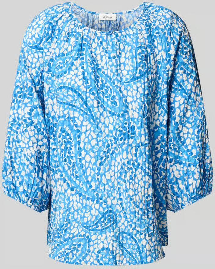 S.Oliver RED LABEL Relaxed-fit blouseshirt van viscosemix - Foto 2