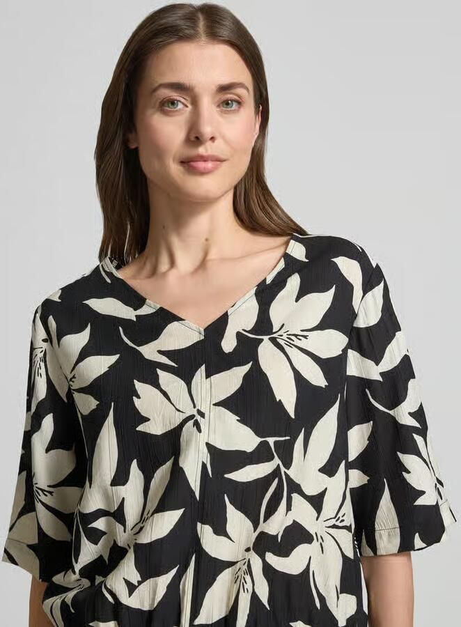 S.Oliver RED LABEL relaxed fit blousetop van viscosemix - Foto 3