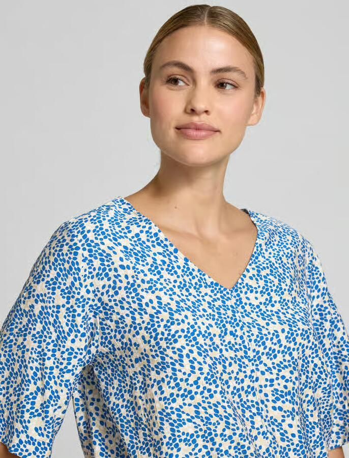 S.Oliver RED LABEL relaxed fit blousetop van viscosemix - Foto 3