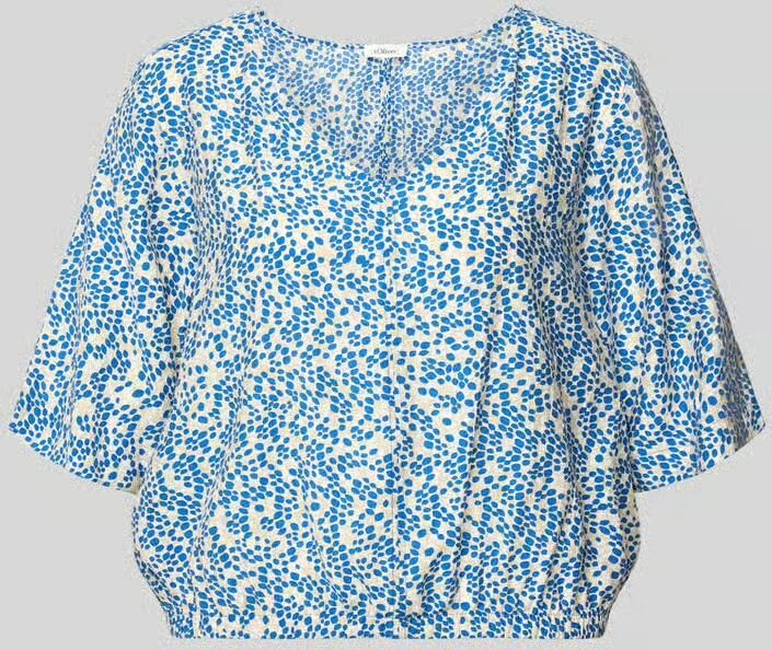 S.Oliver RED LABEL relaxed fit blousetop van viscosemix - Foto 4