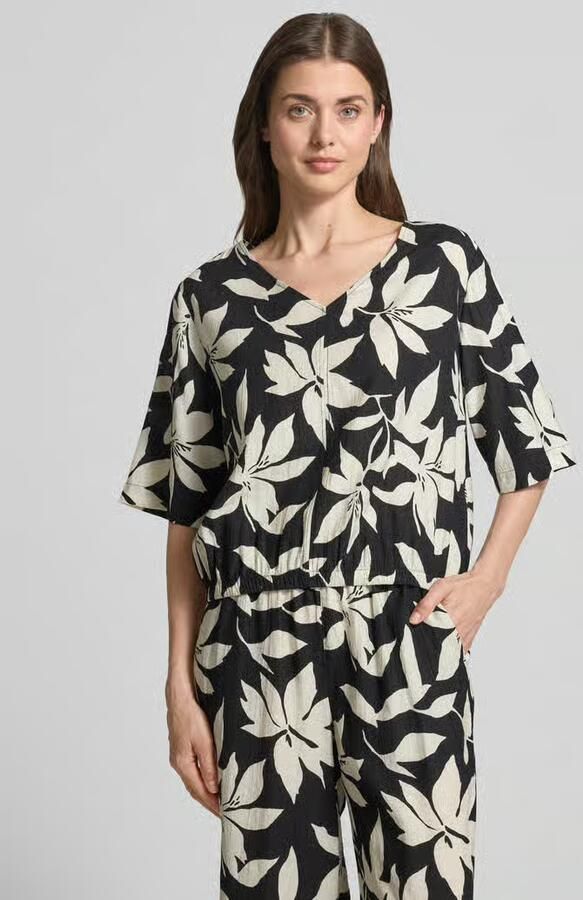 S.Oliver RED LABEL relaxed fit blousetop van viscosemix - Foto 5