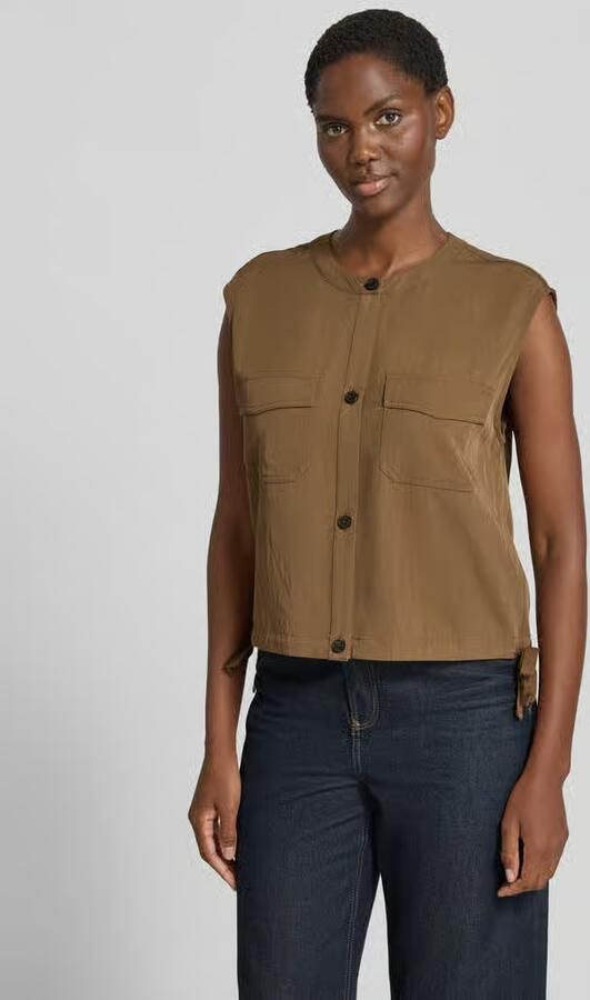 S.Oliver RED LABEL relaxed fit bodywarmer met tunnelkoord - Foto 2