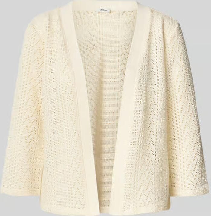 S.Oliver RED LABEL relaxed fit bolero van katoenmix