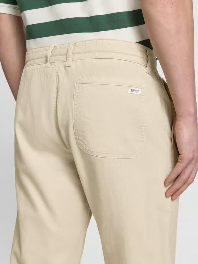 S.Oliver RED LABEL relaxed fit broek van mix van katoen en linnen