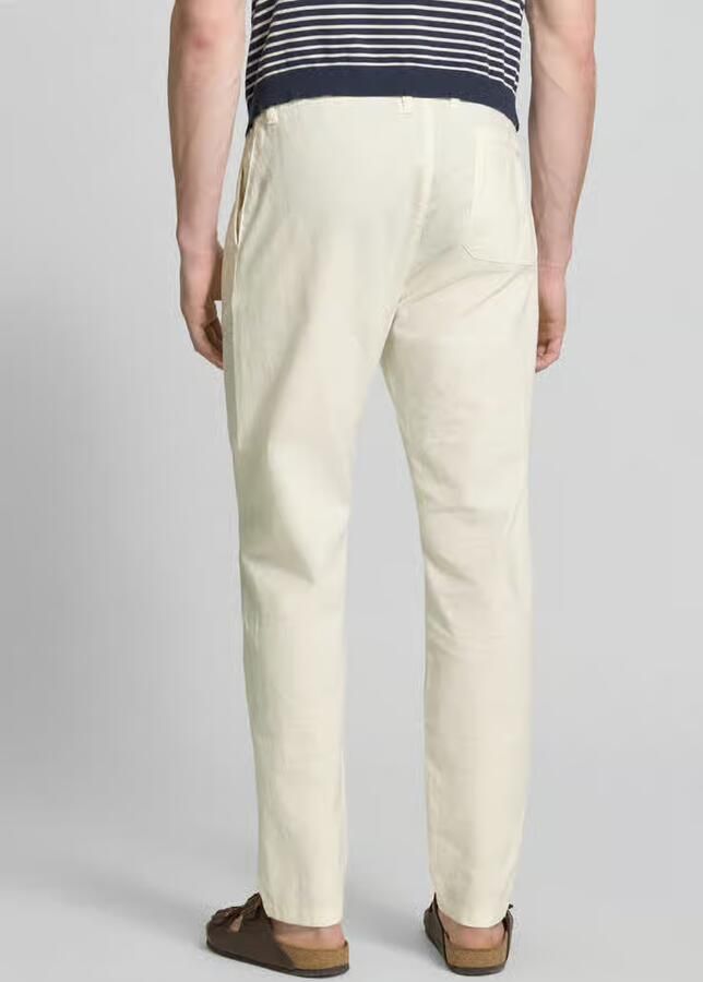S.Oliver RED LABEL relaxed fit broek van mix van katoen en linnen - Foto 2