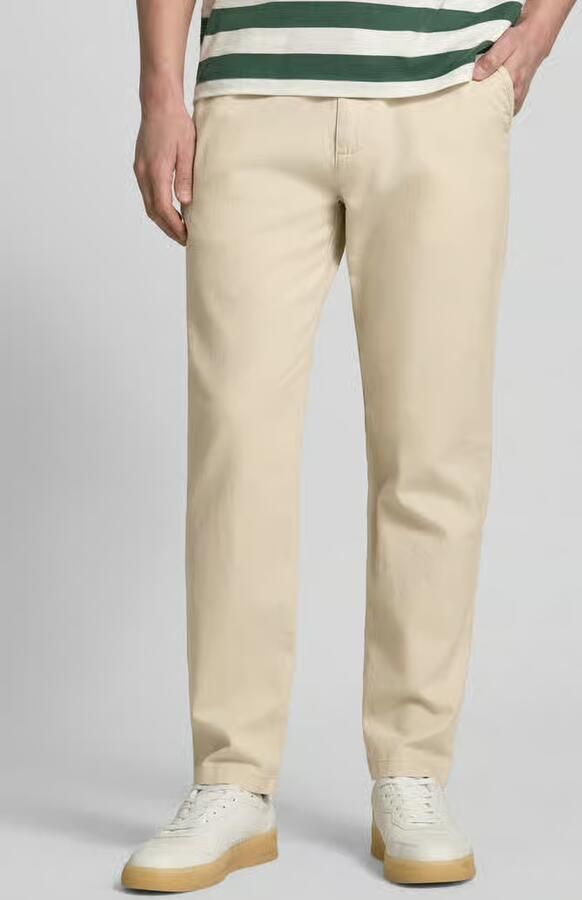 S.Oliver RED LABEL relaxed fit broek van mix van katoen en linnen - Foto 3