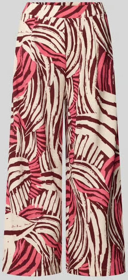S.Oliver RED LABEL relaxed fit culotte in gestructureerde look - Foto 2