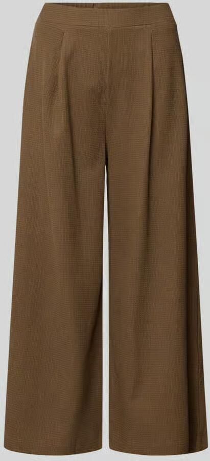 S.Oliver RED LABEL relaxed fit culotte in gestructureerde look - Foto 4