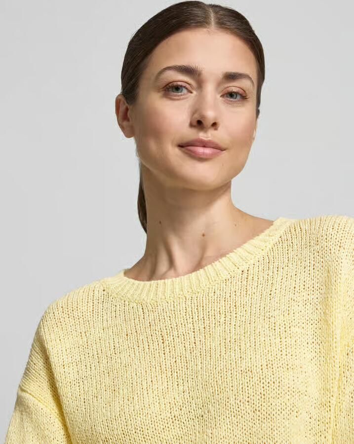 S.Oliver RED LABEL relaxed fit gebreide pullover van katoenmix