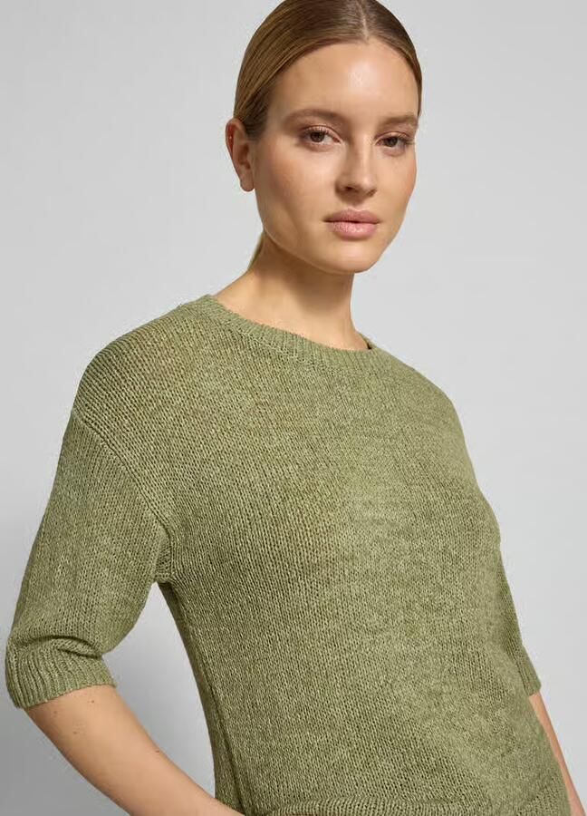 S.Oliver RED LABEL relaxed fit gebreide pullover van katoenmix