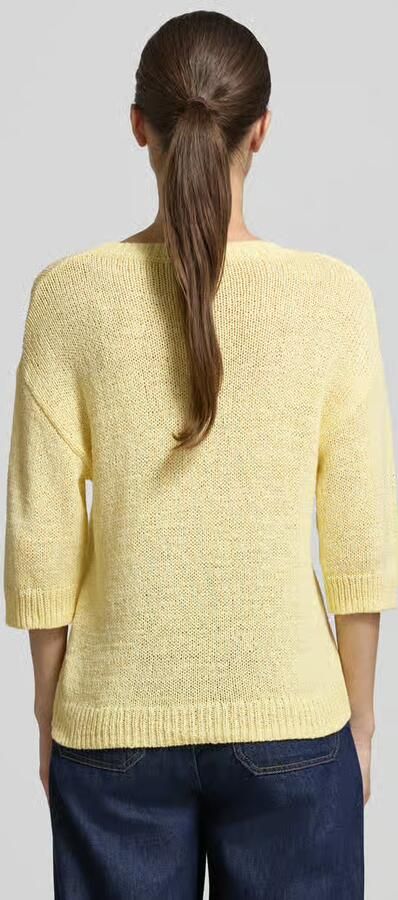 S.Oliver RED LABEL relaxed fit gebreide pullover van katoenmix - Foto 3
