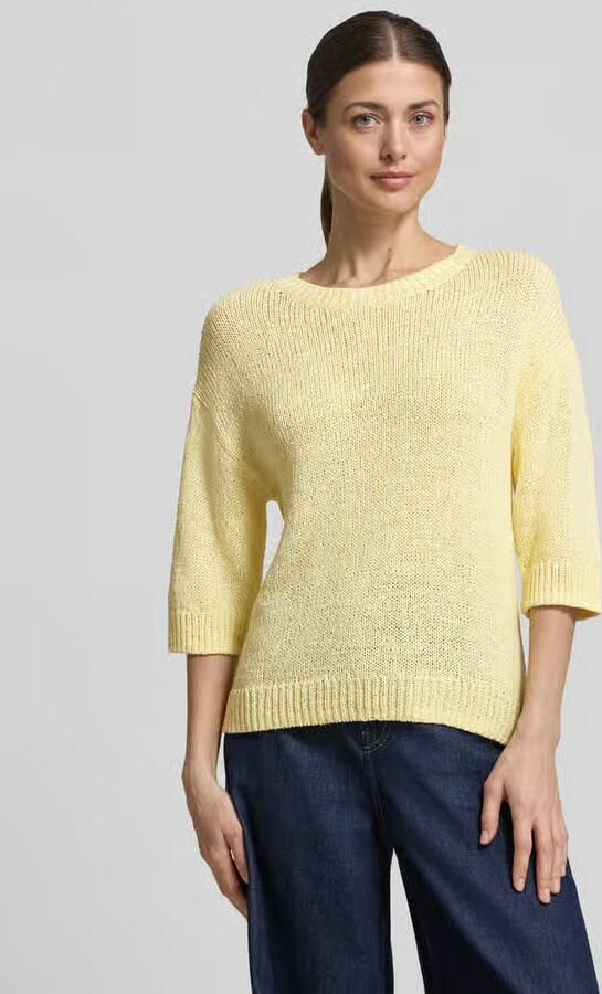 S.Oliver RED LABEL relaxed fit gebreide pullover van katoenmix - Foto 2