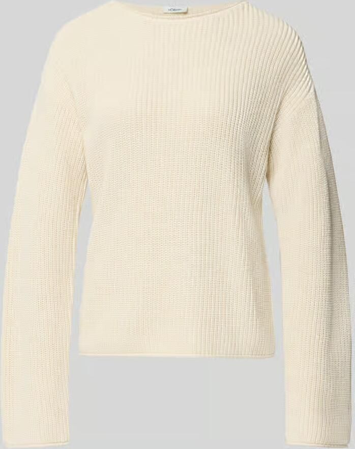S.Oliver RED LABEL relaxed fit gebreide pullover van katoenmix