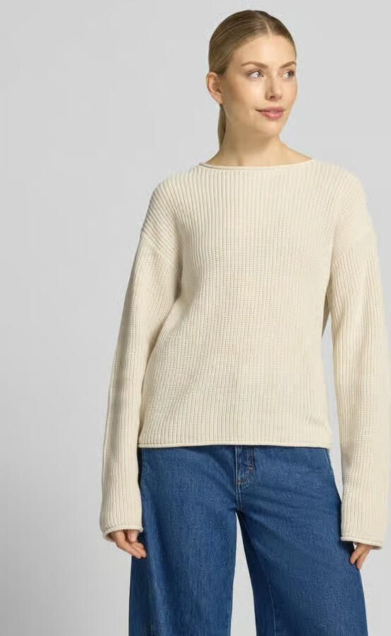 S.Oliver RED LABEL relaxed fit gebreide pullover van katoenmix - Foto 3