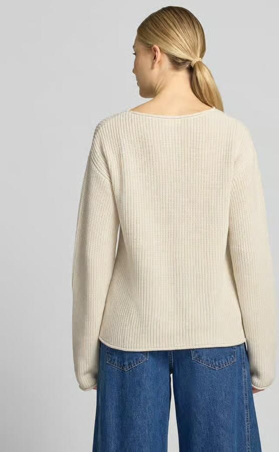 S.Oliver RED LABEL relaxed fit gebreide pullover van katoenmix - Foto 2