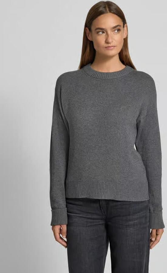 S.Oliver RED LABEL Relaxed fit gebreide pullover van katoenmix met wol - Foto 6