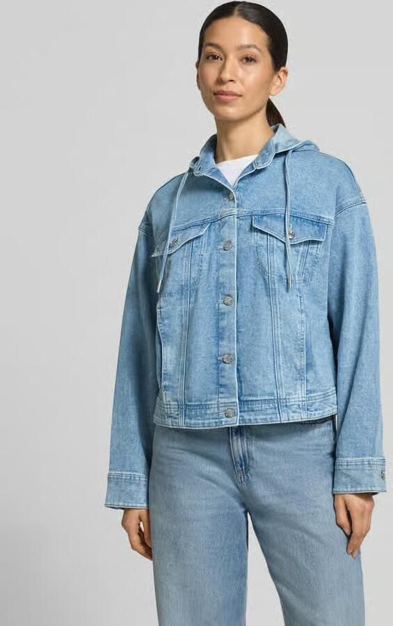 S.Oliver RED LABEL relaxed fit jeansjack van katoenmix - Foto 4