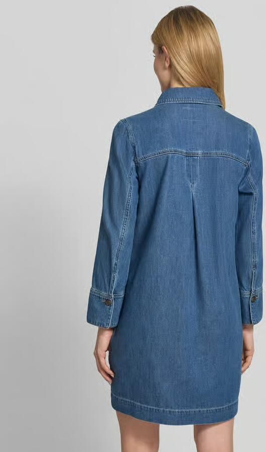 S.Oliver RED LABEL Relaxed fit jeansjurk van mix van katoen en lyocell - Foto 3