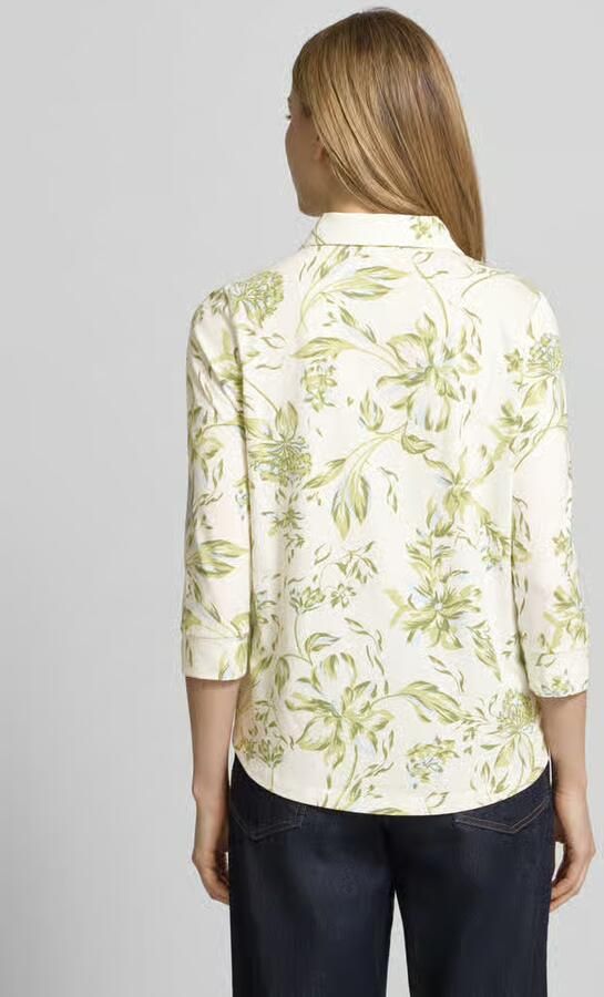 S.Oliver RED LABEL relaxed fit overhemdblouse van katoenmix - Foto 5