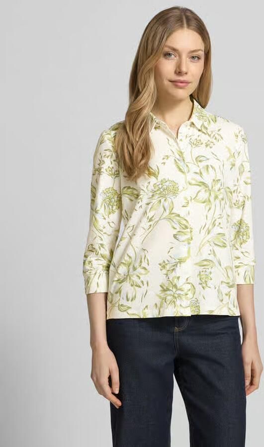 S.Oliver RED LABEL relaxed fit overhemdblouse van katoenmix - Foto 6