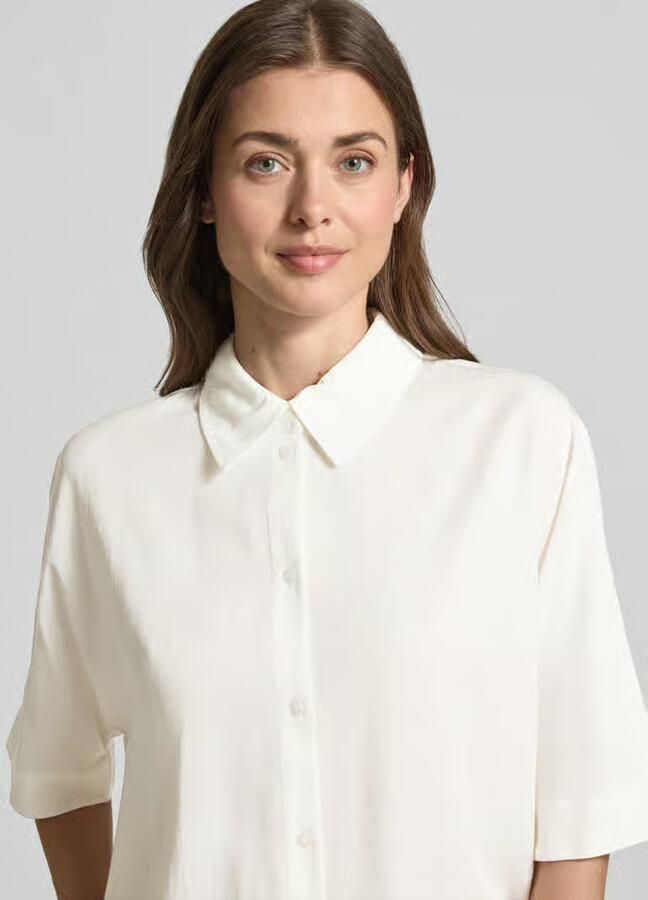 S.Oliver RED LABEL relaxed fit overhemdblouse van lyocell - Foto 3